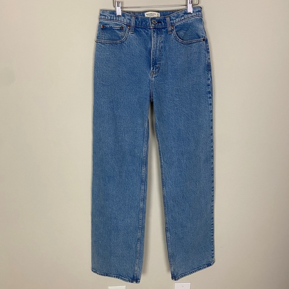 Abercrombie & Fitch Classic Blue Straight Jeans